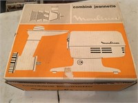 Vintage Moulinex Combine Jeannette Food Processor