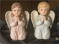 Home Interiors Precious Prayers Angel Pair