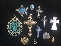Lot of Misc. Necklace Pendants / Charms