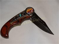 Buffalo Decorative Knife Nickel serial #11398 3"