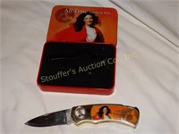 Loretta Lynn Pocket Knife 2 1/2" locking blade