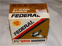 Federal 12 Gauge 2 3/4" Super Magnum #4 Shot 1