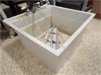 Utility Sink,  lightweight, with legs