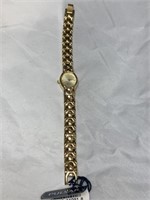 Vtg PULSAR By SEIKO Ladies Gold Tone Quartz Watch