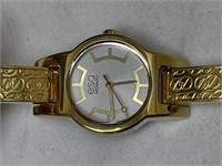 ESQ by Movado ladies gold plated bracelet watch