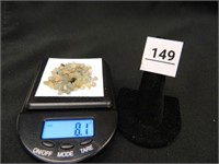 Montana Sapphires; Raw Stones; 8.1 grams;