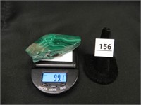 Malachite Raw Stone; 99.1 grams;