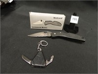 Maxam Lockback Knife; In Original Box