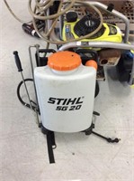 Stihl brand backpack yard sprayer