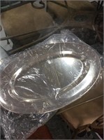 Silverplate serving tray