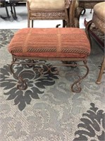 Small cushion footstool