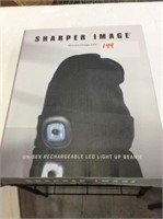 Sharper image unisex rechargeable LED light up