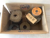 Various spools of wire