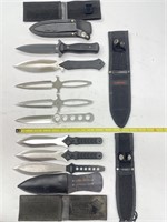 8 Throwing Knives