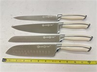 (4 Pcs) Kitchen Knife Set