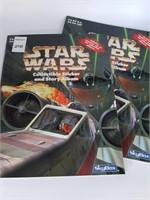 VINTAGE 1996 STAR WARS BOOK AND 66 COLLECTABLE