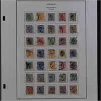 Denmark Stamps #97-131 F-VF Used CV $247