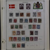 Denmark Stamps Mint and Used Balance CV $1700