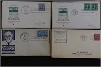 US Stamps 1932/45 FDCs Group of 49 mostly differen