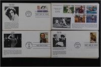 US Stamps 38 Different B'Nai B'rith FDCs featurtin
