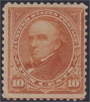 US Stamps #283 Mint NH Type II Webster wit CV $450