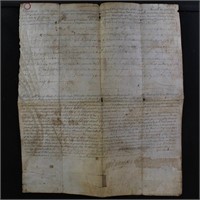 1773 Document signed by Lord Dunmore (John Murray,