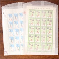 Worldwide Stamps Accumulation Loose and in Glassin