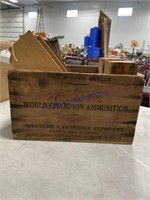 XPERT WOOD AMMO BOX, WOOD CHEESE BOXES