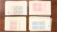 US Stamps Mint NH Plate Blocks 1930s-50s includes