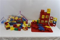 Set of Vintage Lego Building Blocks