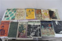 Collection of Vintage Song Books & Covers