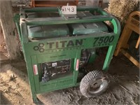 Titan industrial 7500 diesel generator
