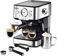 Gevi Espresso Machine 15 Bar Pump Pressure,