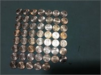 54 Lincoln Memorial and Shield Pennies