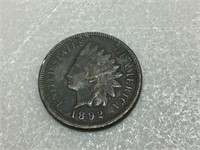 1892 Indian head penny
