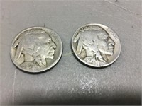 1923 and 1924 Buffalo Nickels