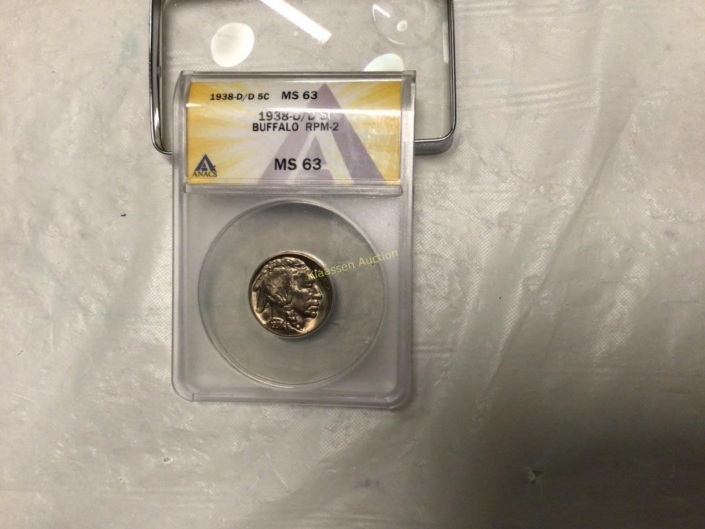 Large Coin & Silver Auction in Sibley, Iowa