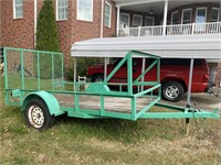 Open Trailer With Mesh Gate 10ft long