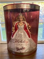 2001 Holiday Celebration Barbie by Mattel