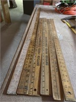 Yard & 60” Wood Sticks (6)