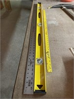Stanley Level Aluminum 50” & 36” Measurers