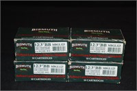 4 Boxes Bismuth 12 Gauge 3" BBs Buffered Long