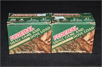 2 Full Boxes Federal Small Game & Dove Load 20