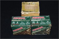 2 Boxes of Federal Small Game & Dove Load 20