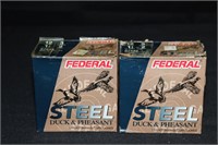 2 Boxes Federal Steel Duck & Pheasant 12 Gauge 3"