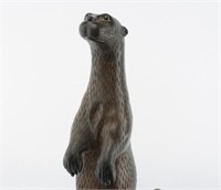 Rare Full-Size Standing Otter
