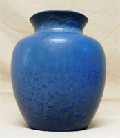 Hampshire Pottery Blue Matte Glaze Vase.