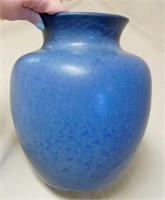 Hampshire Pottery Blue Matte Glaze Vase.