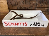 Sennitt's Ice Cream Wooden Tray - Reproduction