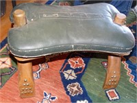 Vintage Camel Saddle, shows wear